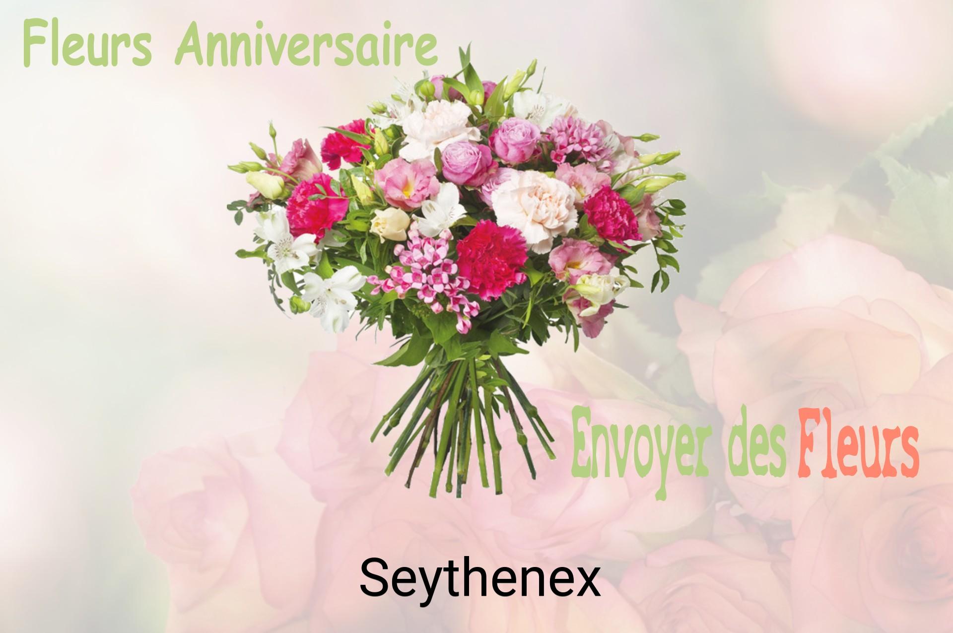 Bouquet de fleurs d’anniversaire livré à Seythenex